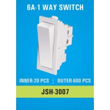 JSH-3007 6A-1 Way Switch
